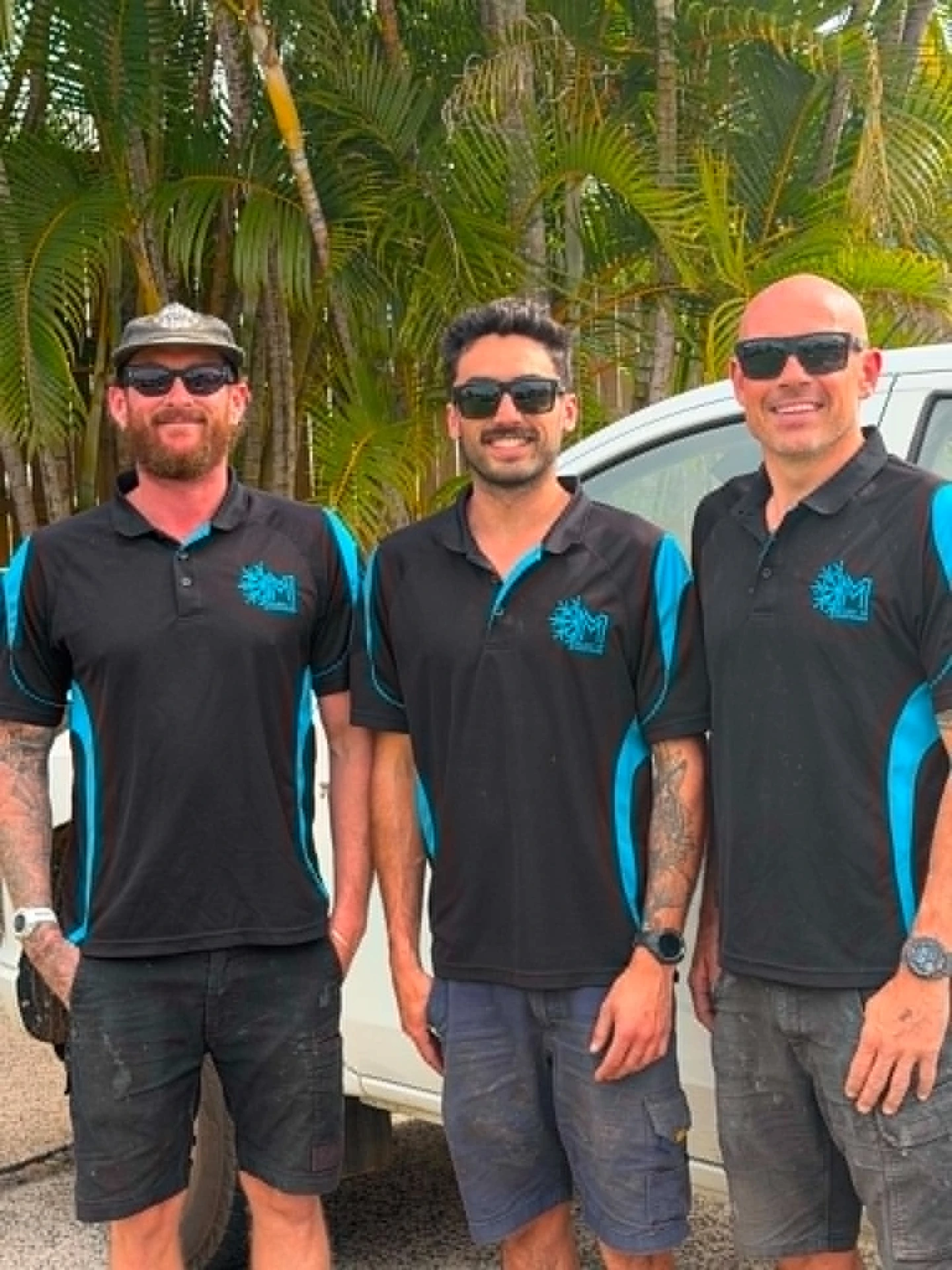 The Millmac Air Conditioning team on the Sunshine Coast